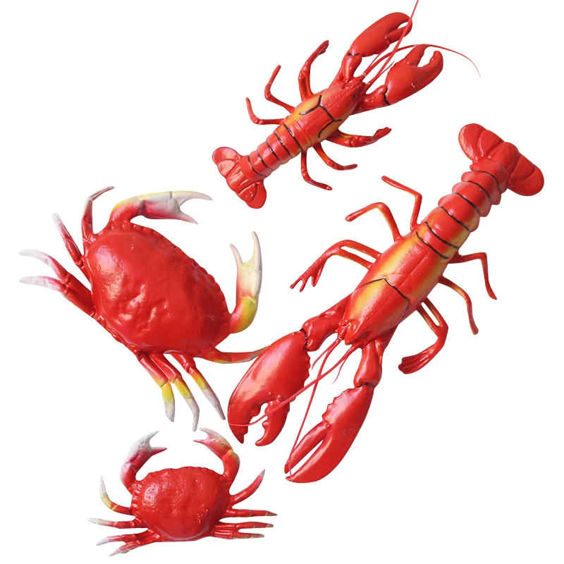 

Средиземноморский стиль морепродукты имитационная модель карабин-крабы магазин столовая с декоративной отделкой Подвески украшение стола