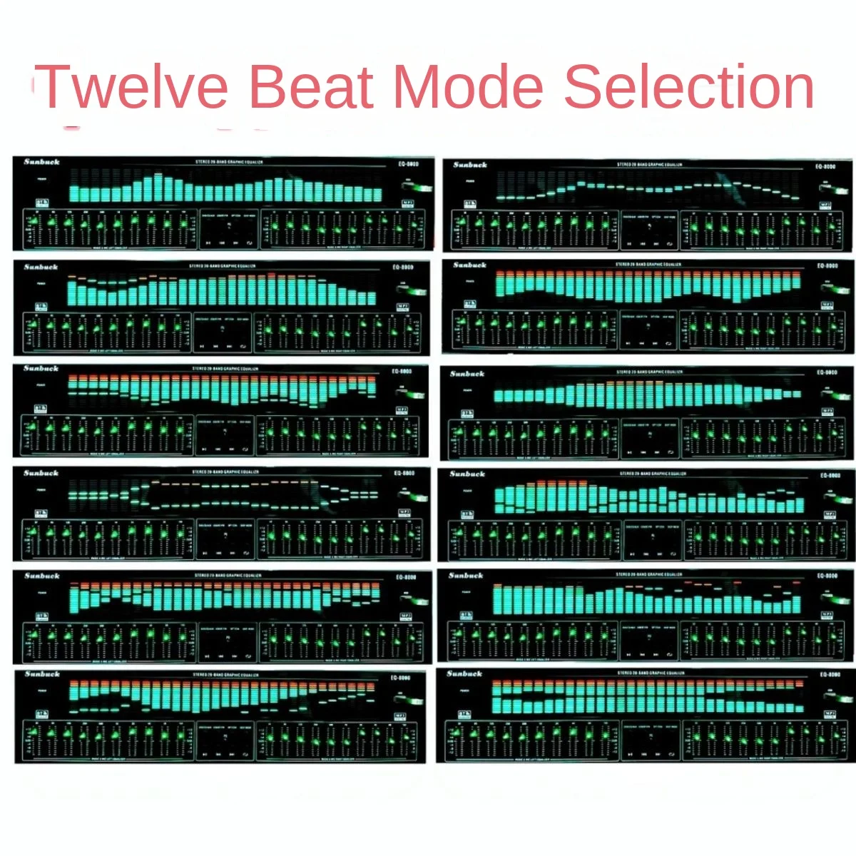 EQ8000 イコライザー Bluetooth 5.4 ファイバー同軸デジタルオーディオ