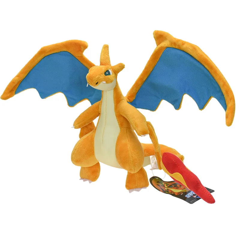 Brinquedos de pelúcia Pokémon Mega Charizard Mega Evolution X e Y, Boneca  de pelúcia macia, presente de aniversário infantil - AliExpress