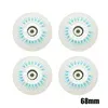 4pcs Flash Inline Skate Wheels 90a LED Lighting Skating Wheels 68/72/76//80mm Speed Skates Rock Fancy Roller Skates PU Tyres 6