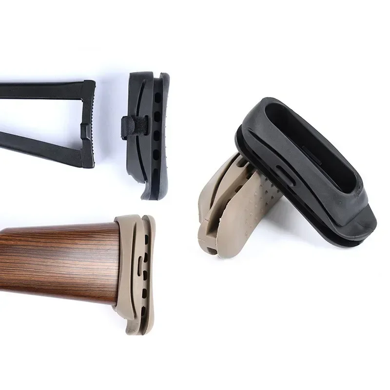 Enhanced Rubber Recoil AK Stock Pad Cushion for Hunting Gun Accessories