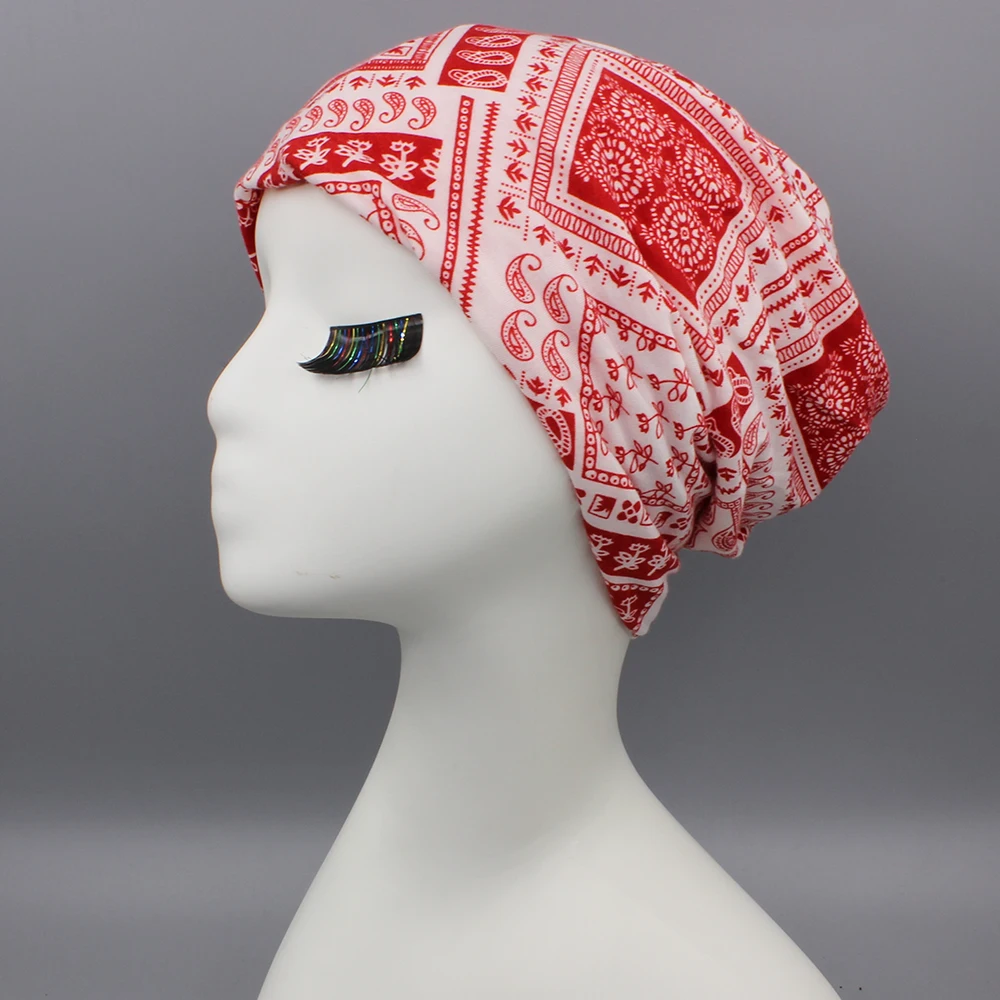Frühling Herbst Dual-use-Frauen Hüte Für Damen Skullies Beanies Design Weiche Mädchen Mode Feminino Schal Haarausfall Alopezie HT256 – Detail 27