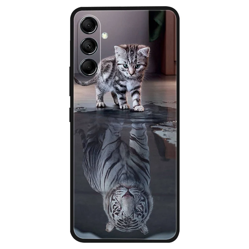 Luxury Silicone Space Soft Bumper Phone Case - Fashionable TPU Protective Cover