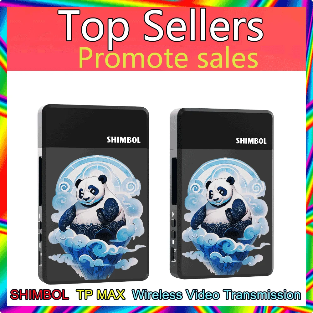 SHIMBOL TP MAX Wireless Video Transmission System with Transmitter Receiver for 1080P HDMI-compatible Image Dual HDMI Ports