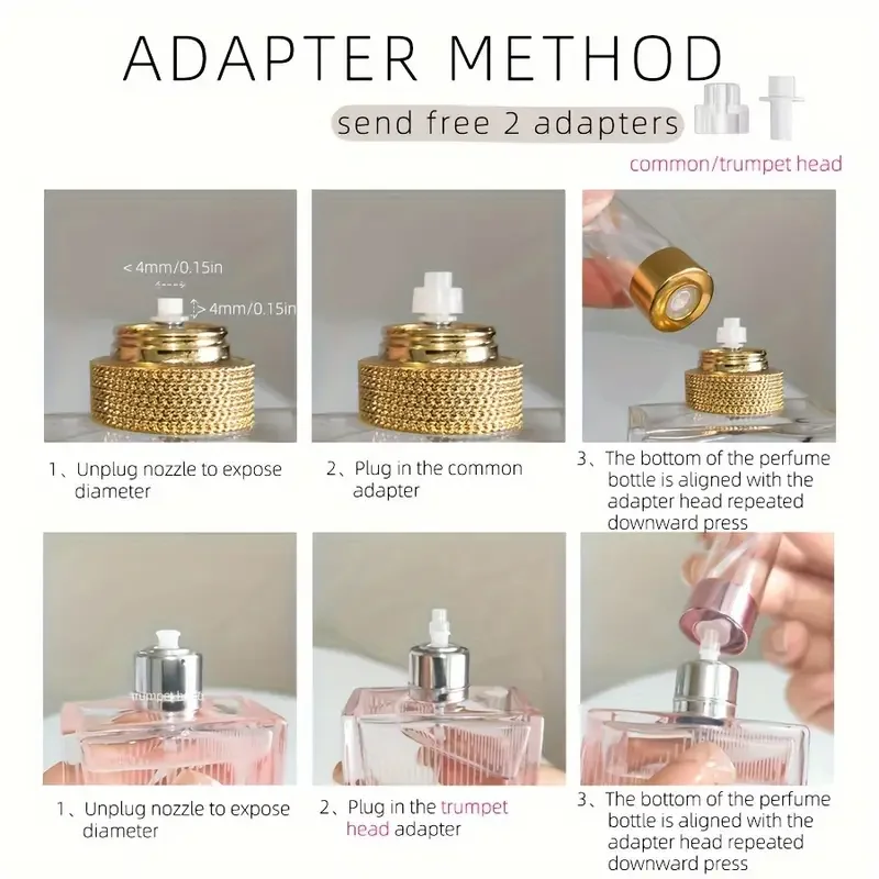 5ml 8ml Bamboo Mini Spray Bottle for Travel, Portable Refillable Cosmetic Atomizer with... - SKU BMSB1146 - UGI Packaging