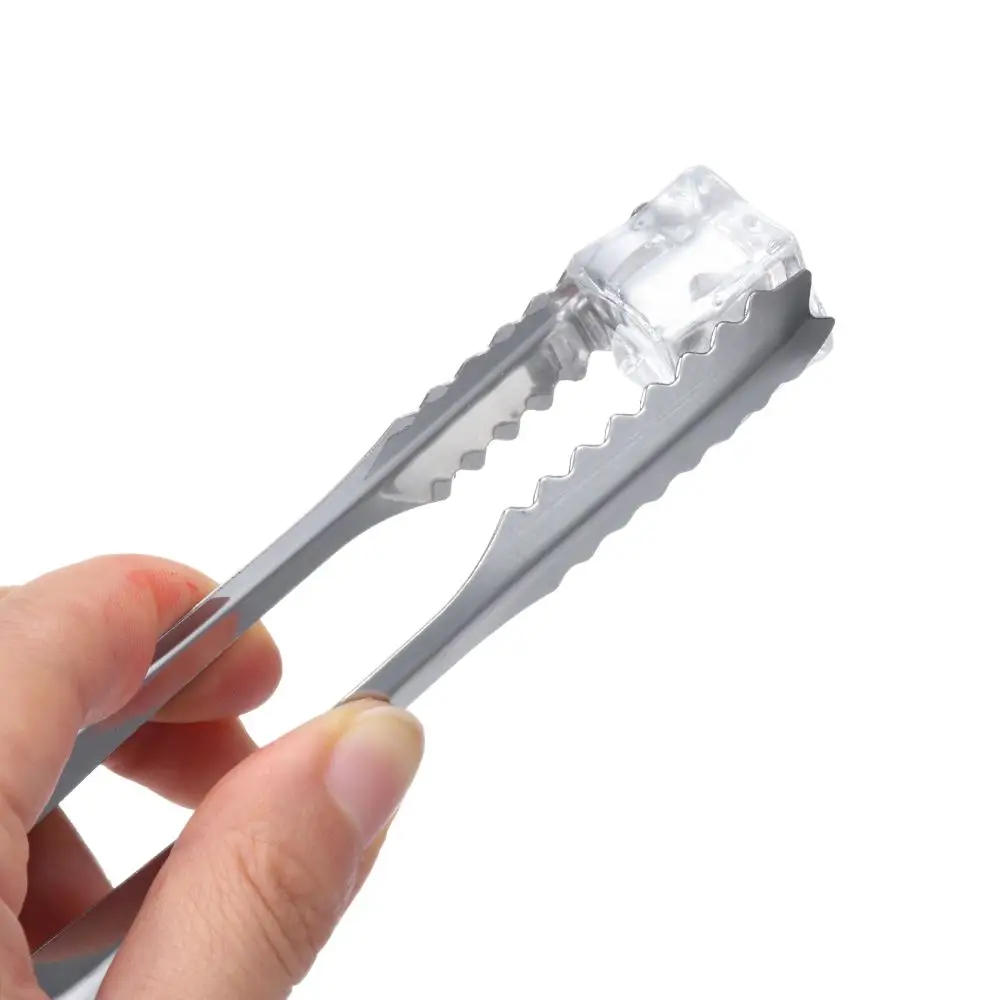 8-inch Multi-function Stainless Steel Ice Shovel And 6-inch Ice Clip Party Candy Cake Clip Flour Grain Tea Coffee Food Tools