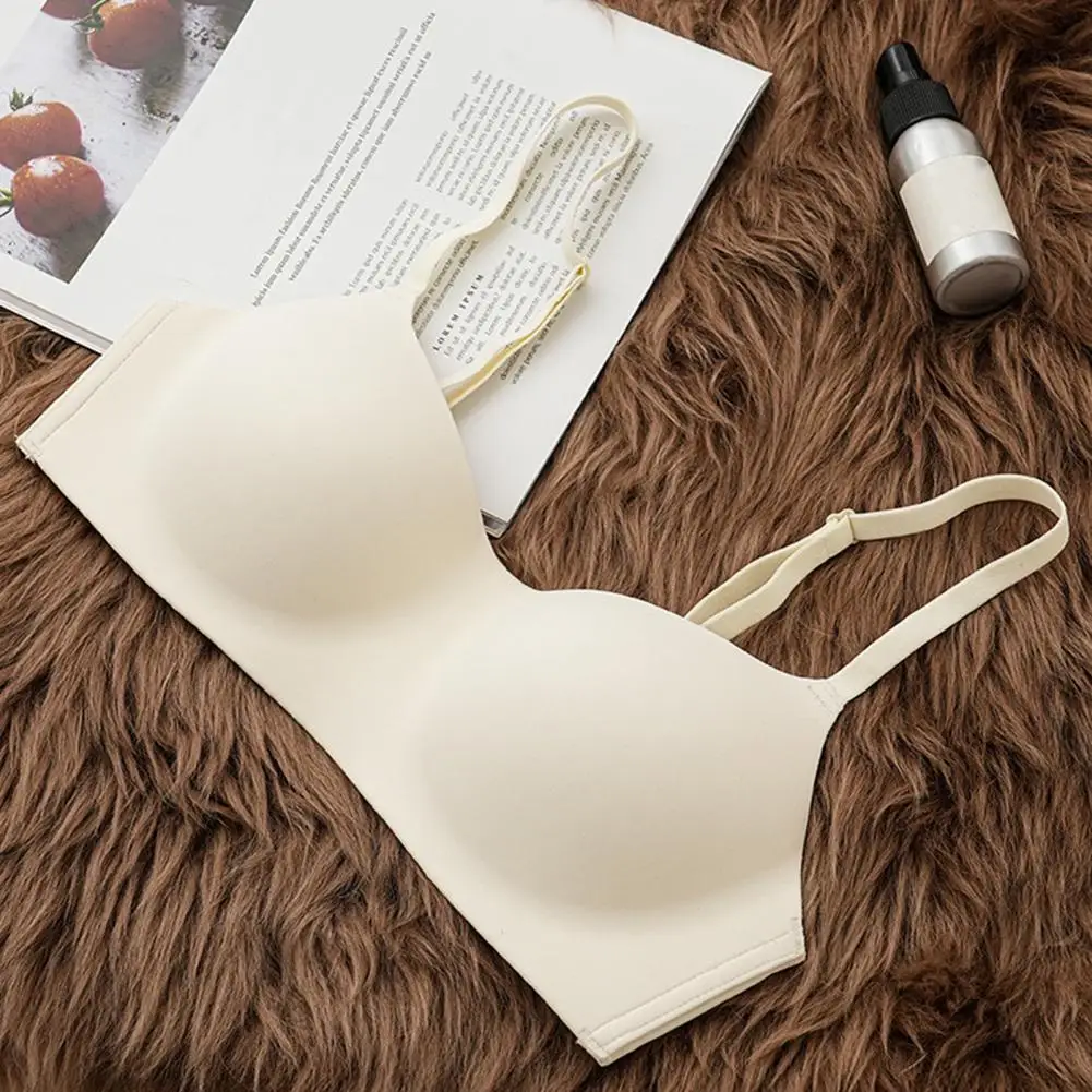Women Solid Color Bra Padded Sports Bra with Adjustable Shoulder Straps Wireless Push Up Support for Yoga Exercise Comfortable sports bra,sports underwear