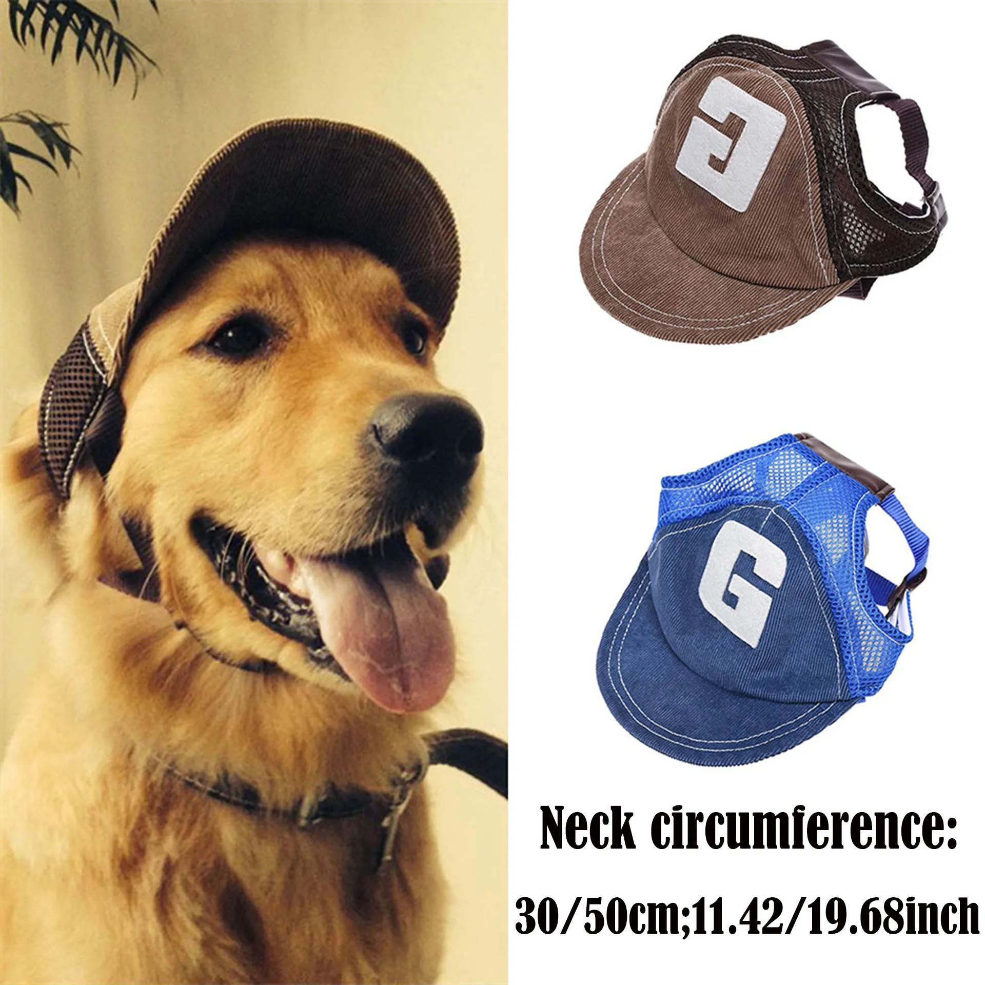 Dog Sunscreen Baseball Hat 1