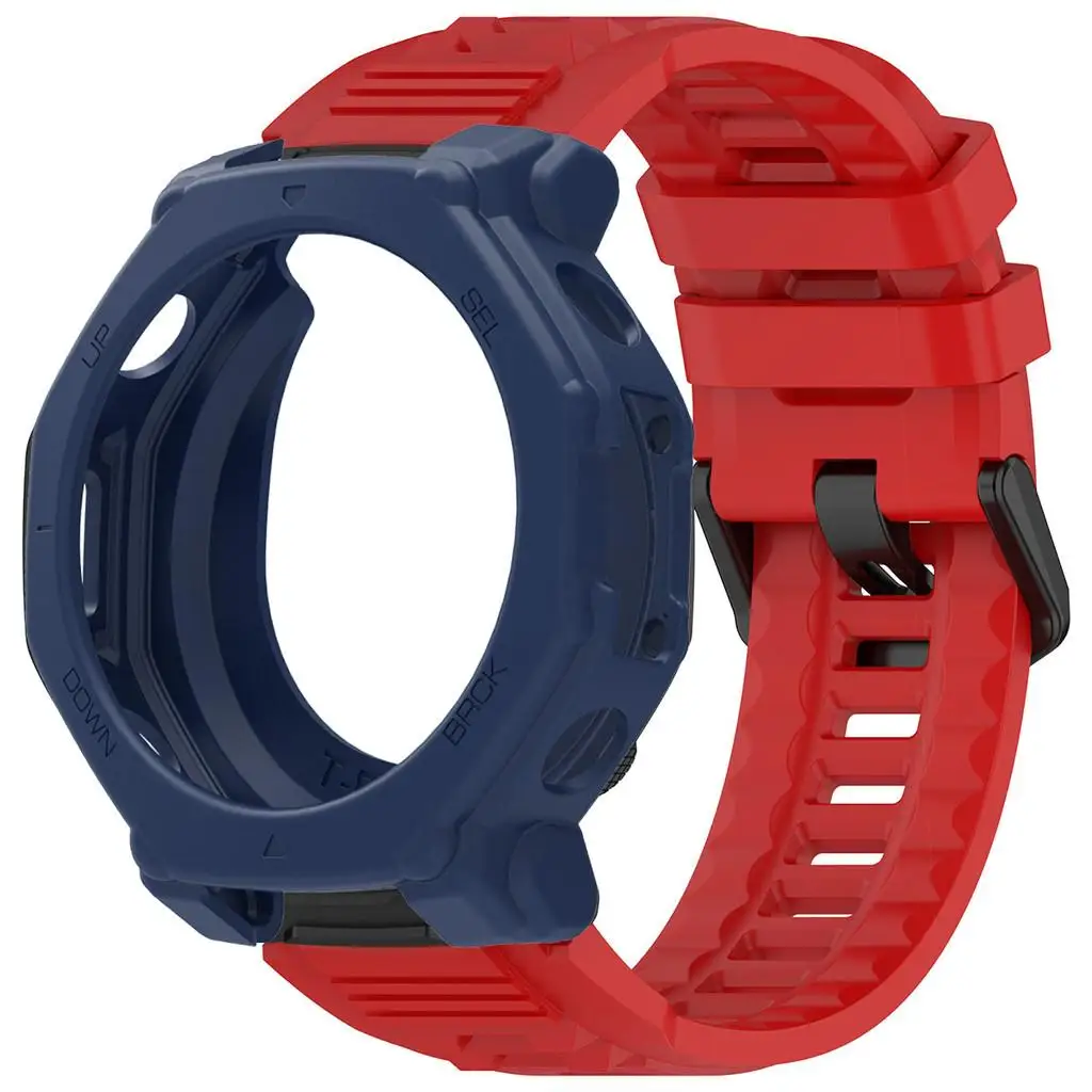Versatile 2-in-1 Silicone Strap and Protective Bumper Shell