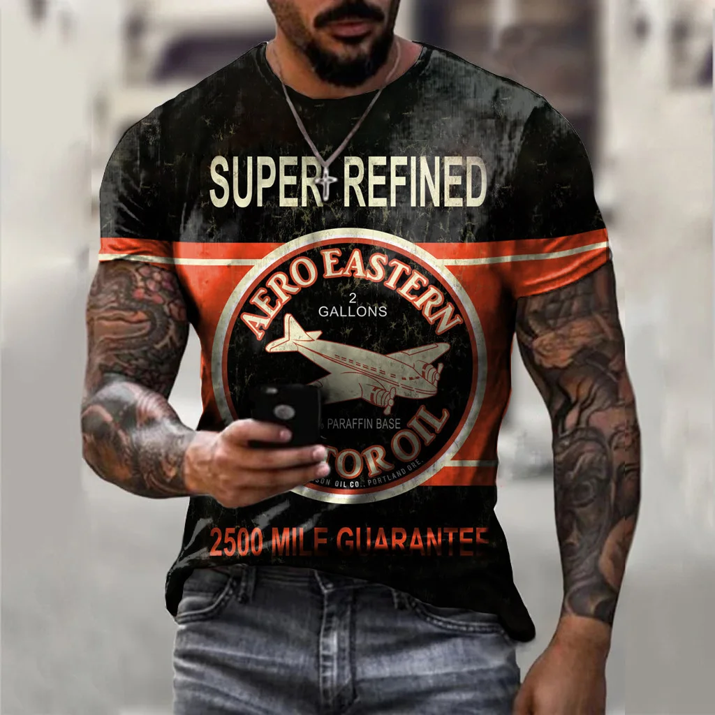 T-shirt 3d Printing Summer Men's Round Neck Comfortable Camiseta 2022 Oversized Breathable Vintage Style Casual Fashion T-shirt T-shirt 3d Printing Summer Men's Round Neck Comfortable Camiseta 2022 Oversized Breathable Vintage Style Casual Fashion T-shirt