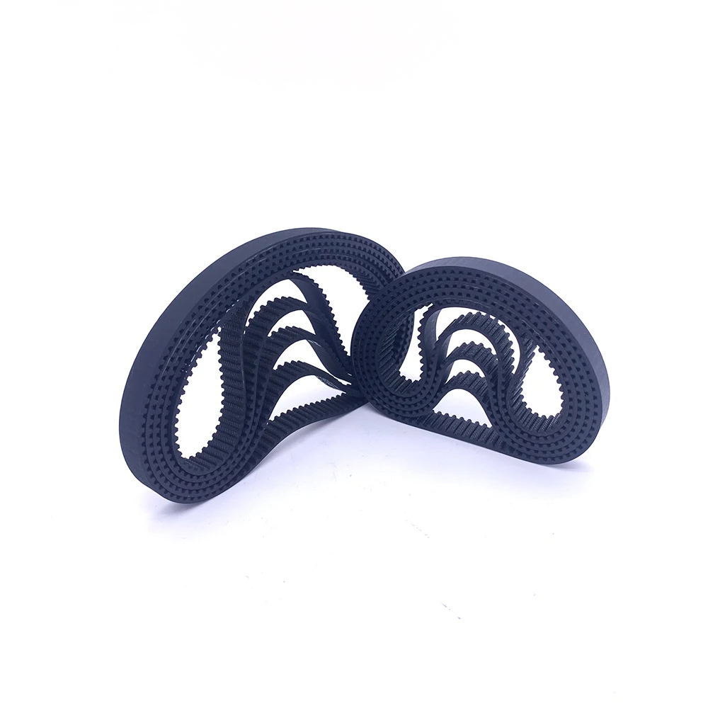 HTD 2M Timing Belt Closed Loop Rubber Belt Width 4 6 10 15mm Length 118mm-376mm HTD 2M Synchronous Conveyor 3D parts rubber belt transmission drive belt synchronous belt