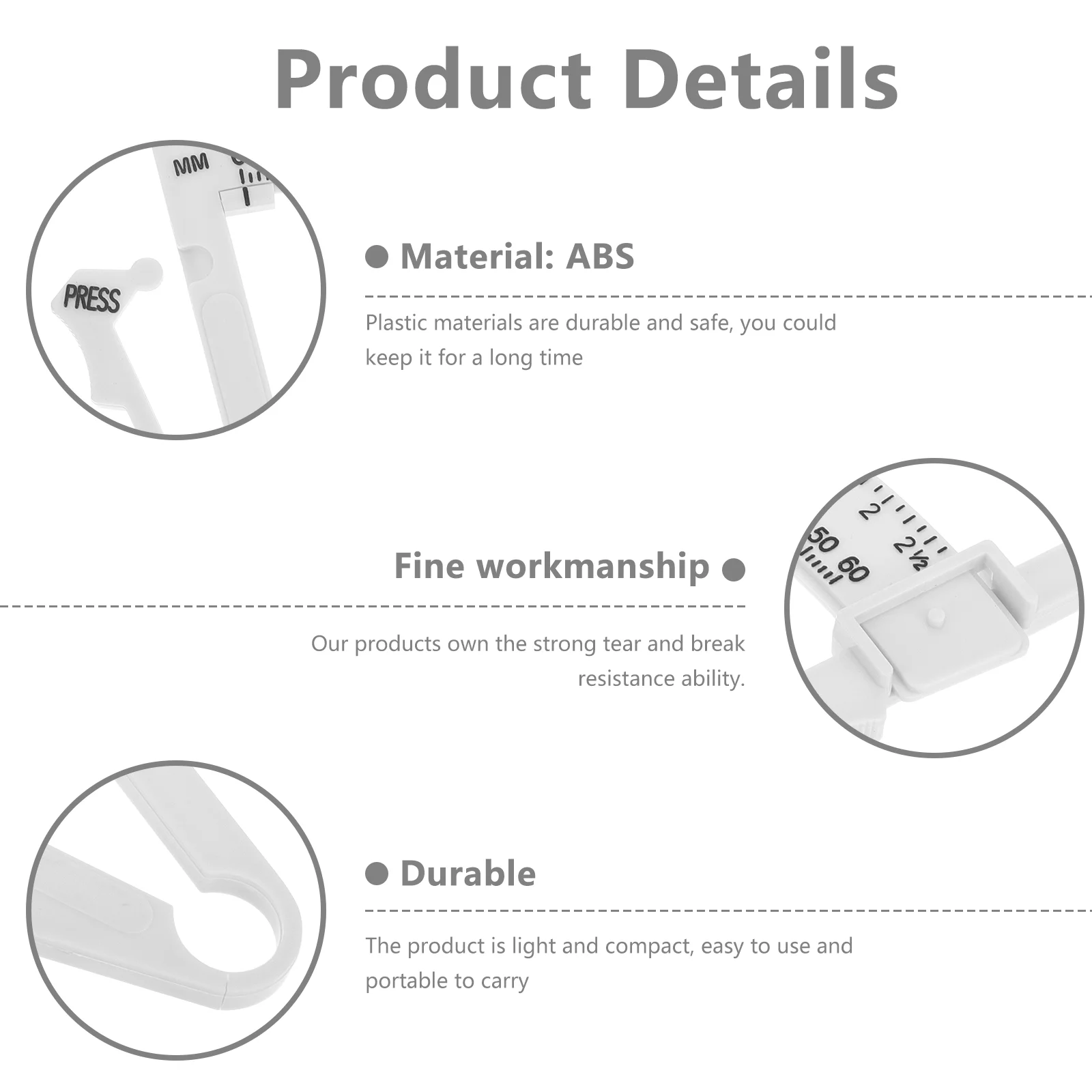Fat Caliper Handheld Body Measure Device Measurer Measurement Tape Tool Tester Ruler Digital Calipers body fat caliper,body fat measurement tool