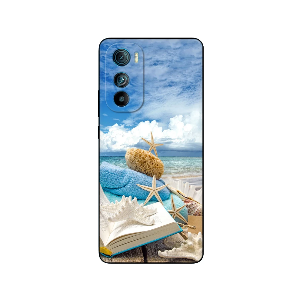 Фото Чехол для Motorola Edge 30, задняя крышка телефона для Moto Edge 30 5G, чехол для Edge30, защитный мягкий силиконовый черный чехол из ТПУ №5