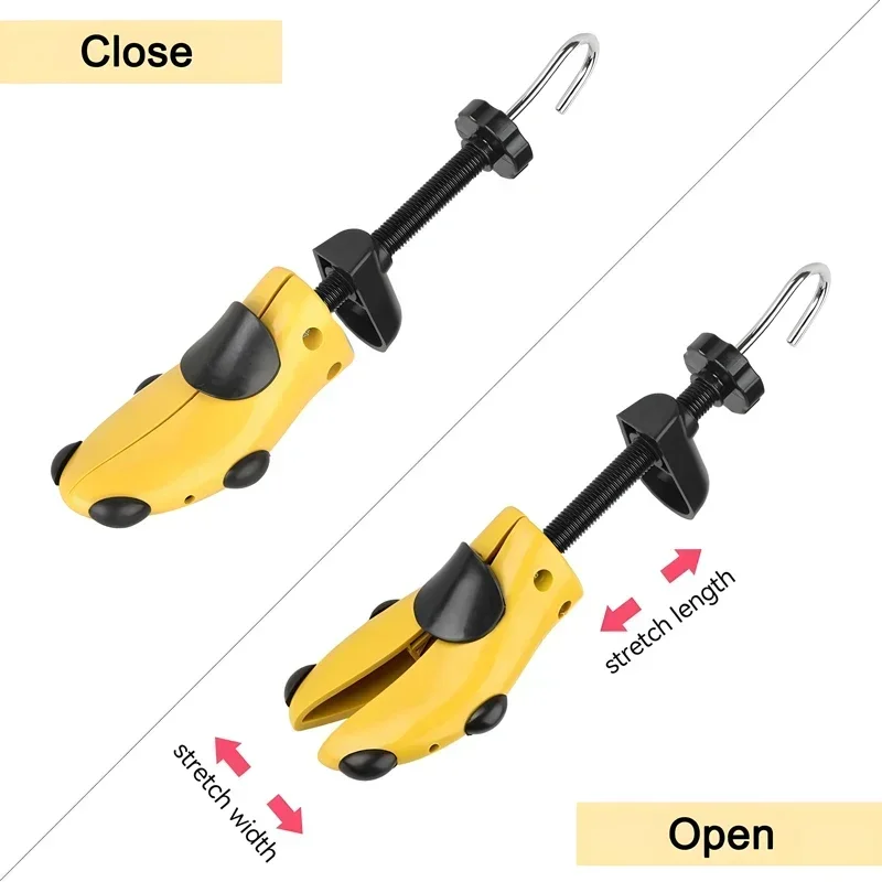 1/2pcs Shoe Stretcher Adjustable Plastic Expander Men Women Unisex Length Width Extender Keeper Heels