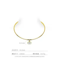 Collier ZOCA officiel Deadpool en argent pur avec pendentif en or, tendance femme 2025 4