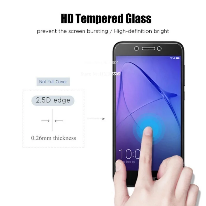 2-Pack Premium Screen Protector Glass