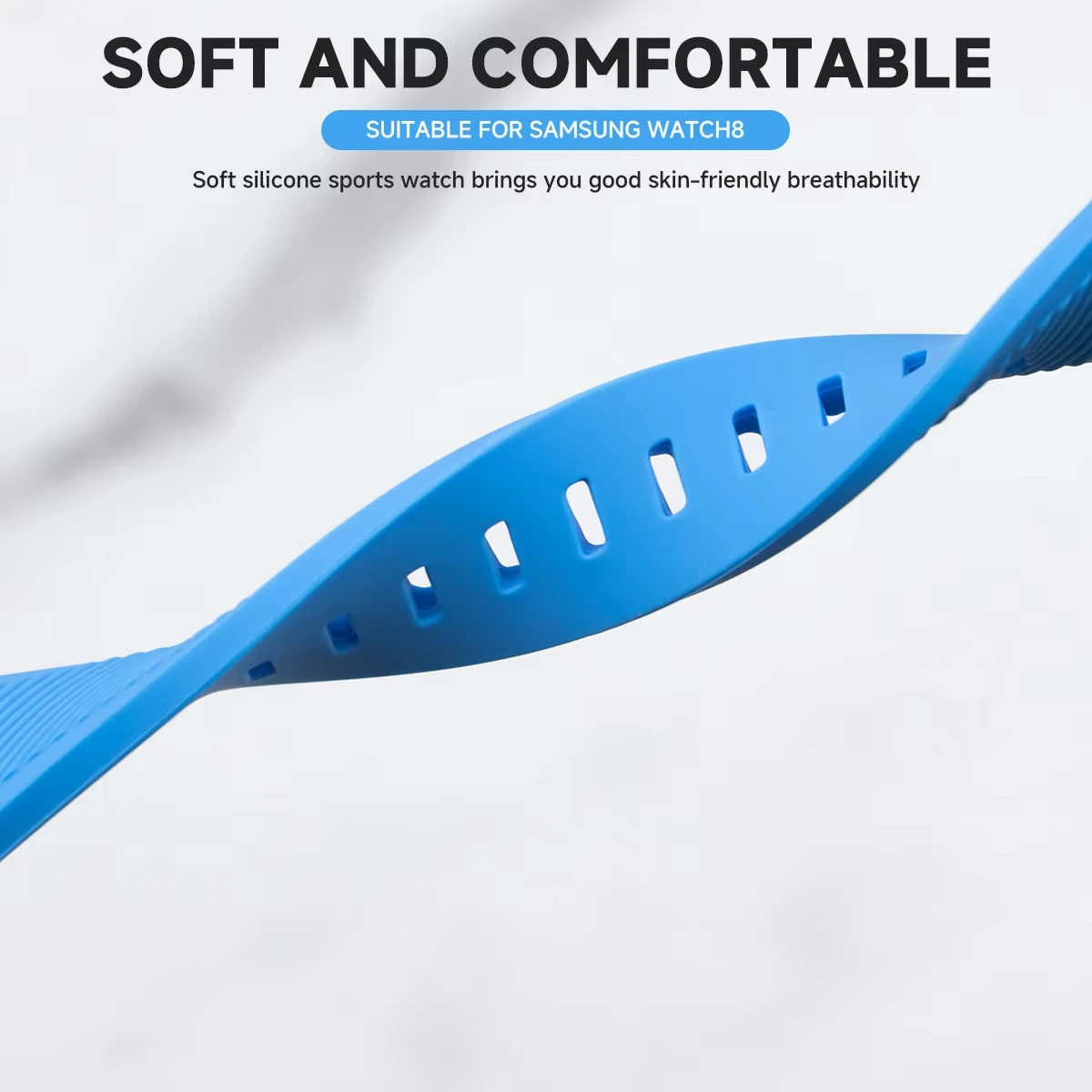 Silicone Sport Band for Galaxy Watch - Premium Strap Accessory