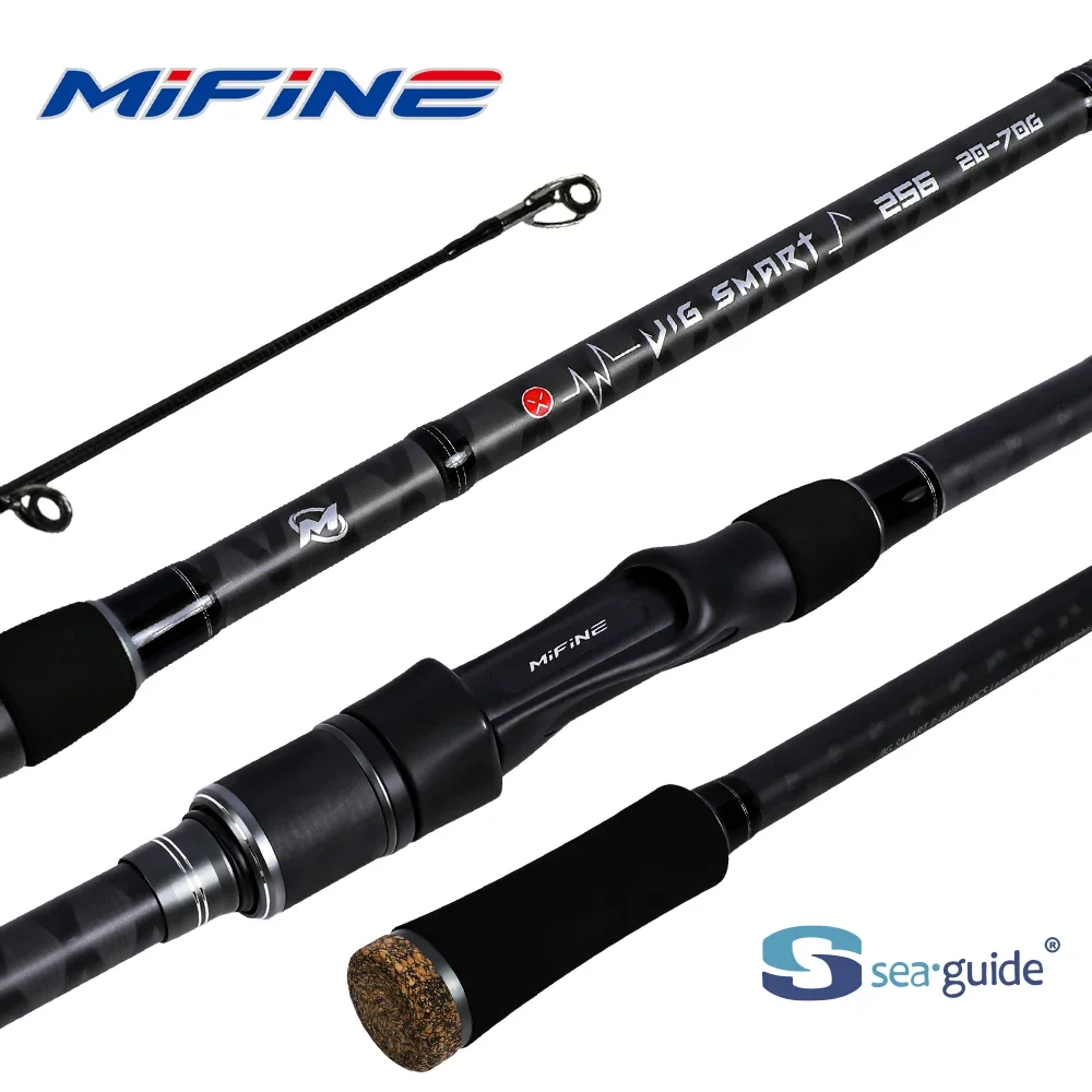 Canne spinning MIFINE JIG SMART SPIN 4-70g pour bar et perche en eau douce et salée