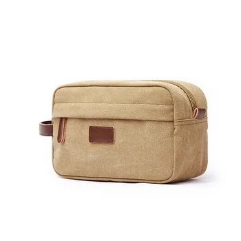 Men's Canvas Travel Toiletry Bag