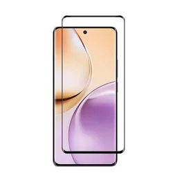 Premium Full Cover Tempered Glass Screen Protector with 3D Edge - to - Edge Protection for Realme15 Pro (1 FrontGlass)
