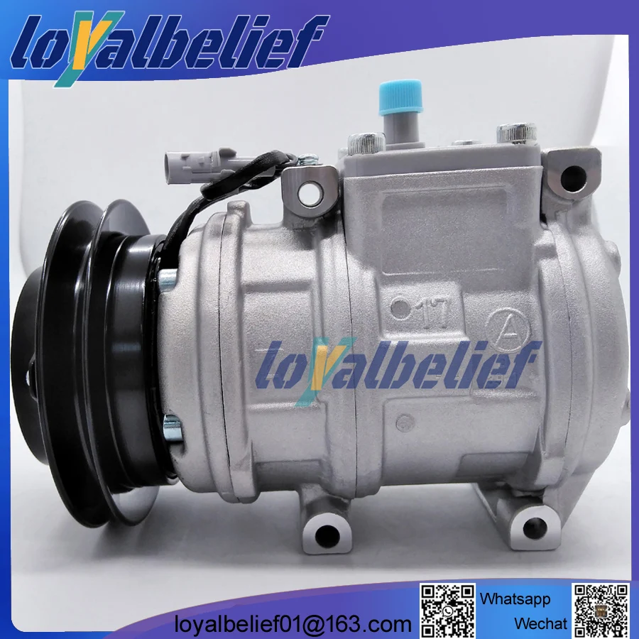 Компрессор переменного тока 10PA17C для Toyota Hilux Lexus LAND CRUISER 90 3 0 TD 447200-4554 147200-4081 447200-3680