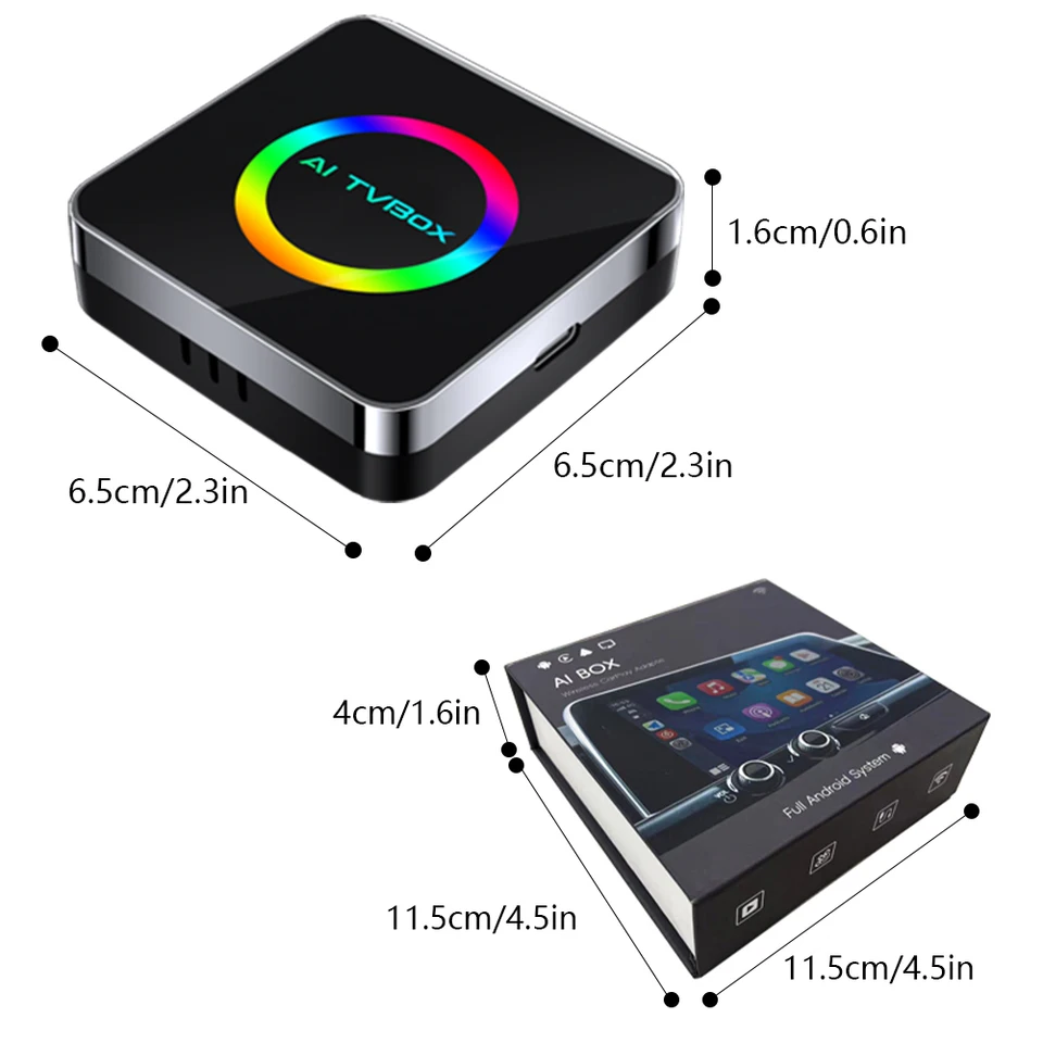 カーオーディオ DRIVIM CarPlay AI Box 4GB+64GB Android13 S5427dac12201450489d1bc8c86049