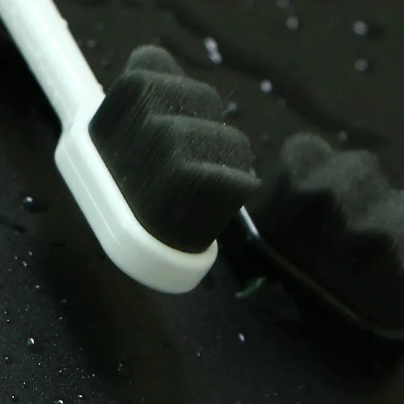 1/2pcs 환경 칫솔 초극세 부드러운 칫솔 딥 클리닝 소프트 브러시 치아 성인 어린이 수동 칫솔