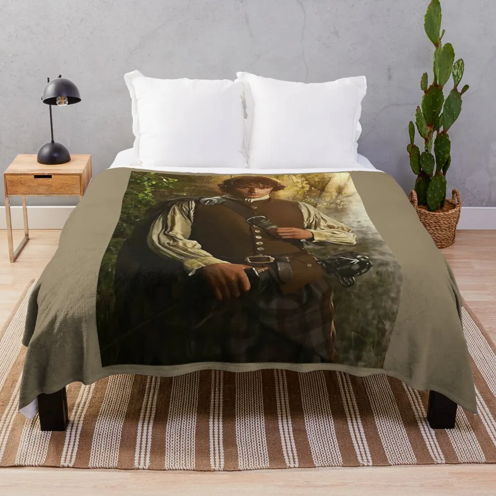 

Sam Heughan 1\t Throw Blanket Heavy Picnic Extra Large Throw Blankets