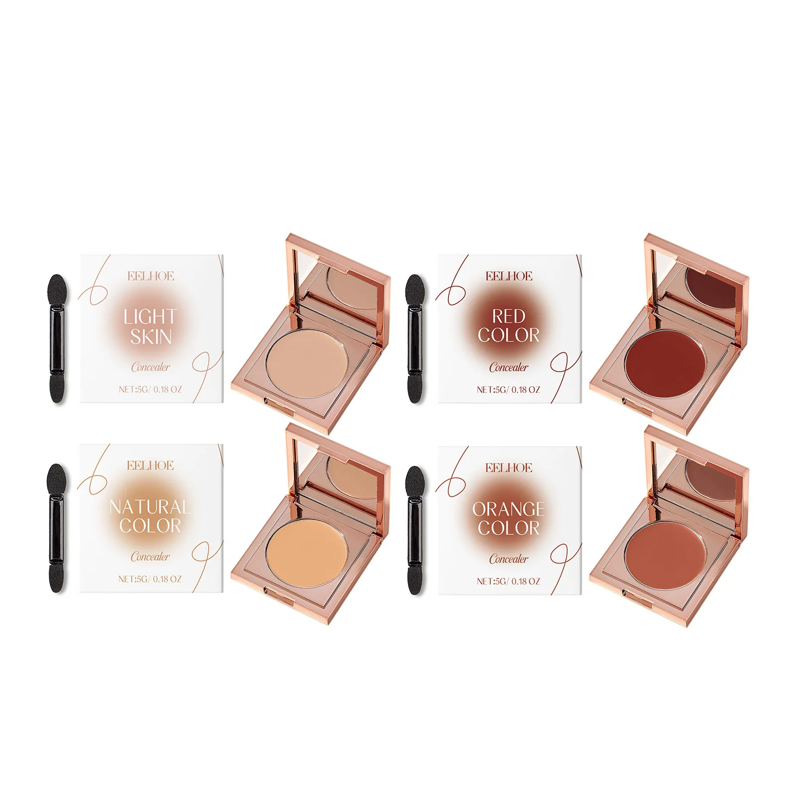 Hydrating Concealer Even Skin Tone Cover Dark Circles Acne Pores Long Lasting Makeup Brightening Skin Breathable Makeup Products 2