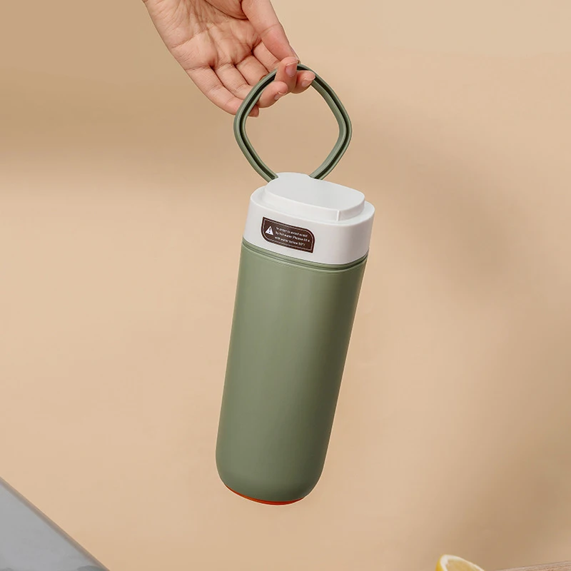 

480ml Tumbler Thermos Cup Thermos Mug Sports Stainless Steel Lid Thermal Insulation Straight Cup Thermal Water Bottle Coffee Mug