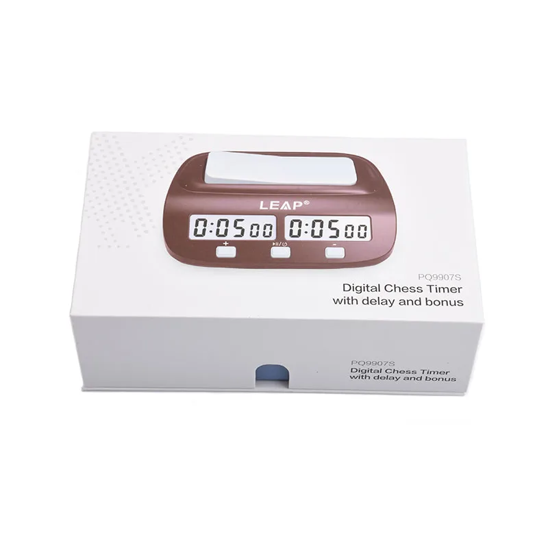LEAP Chess Clocks Professional Portable Digital Chess Board Competition Count Up Down Games Electronic Alarm Stop Timer