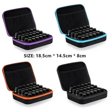 

5ML10ML 15ML 30 Bottles Essential Oil Case Perfume Essential Oil Box Portable Travel Cosmetic Bag Essential Oil Storage Bag
