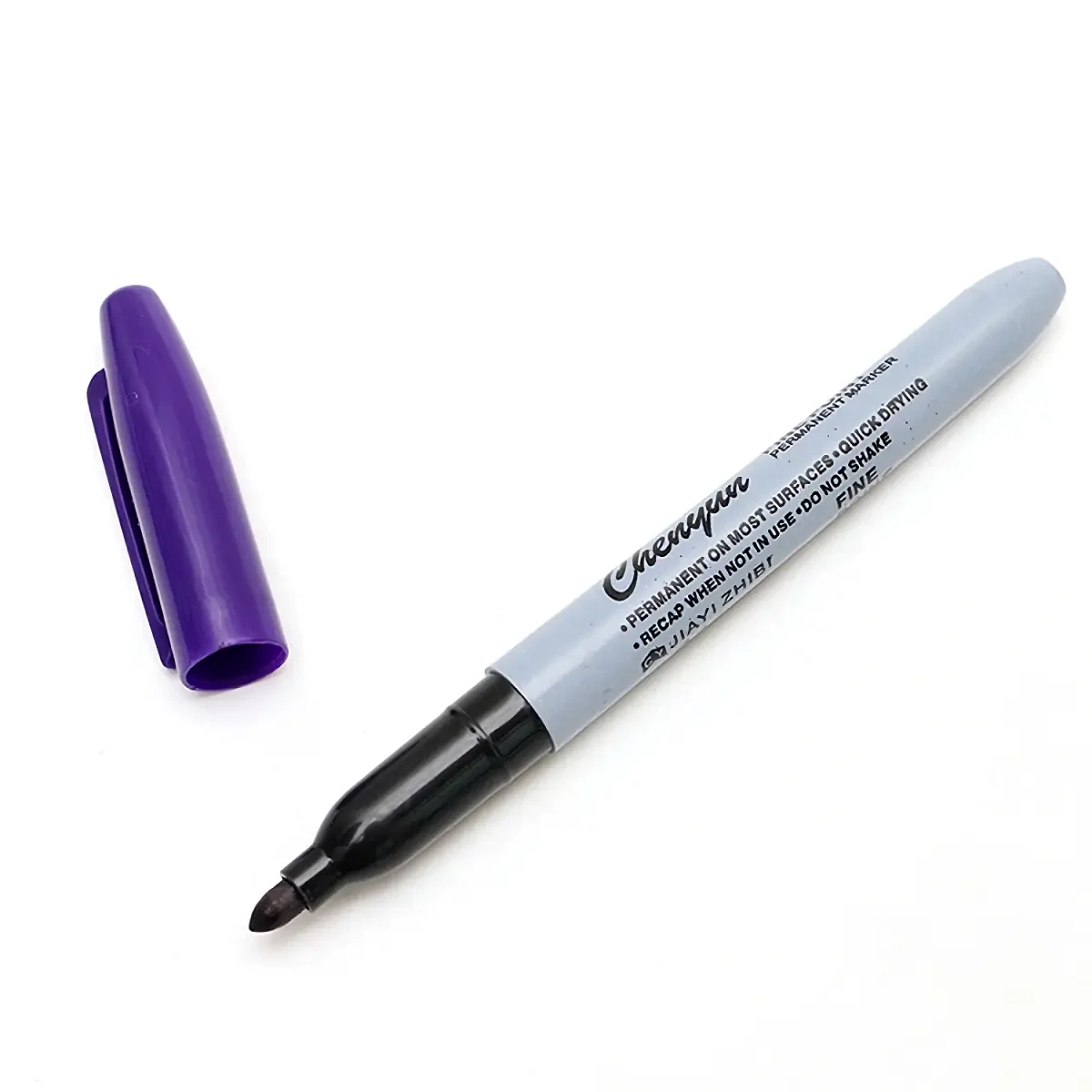 12colors Fine Point Permanent Markers, perfect for Classroom, Office, Durable and Long-Lasting. No suitable for Whiteboard 3