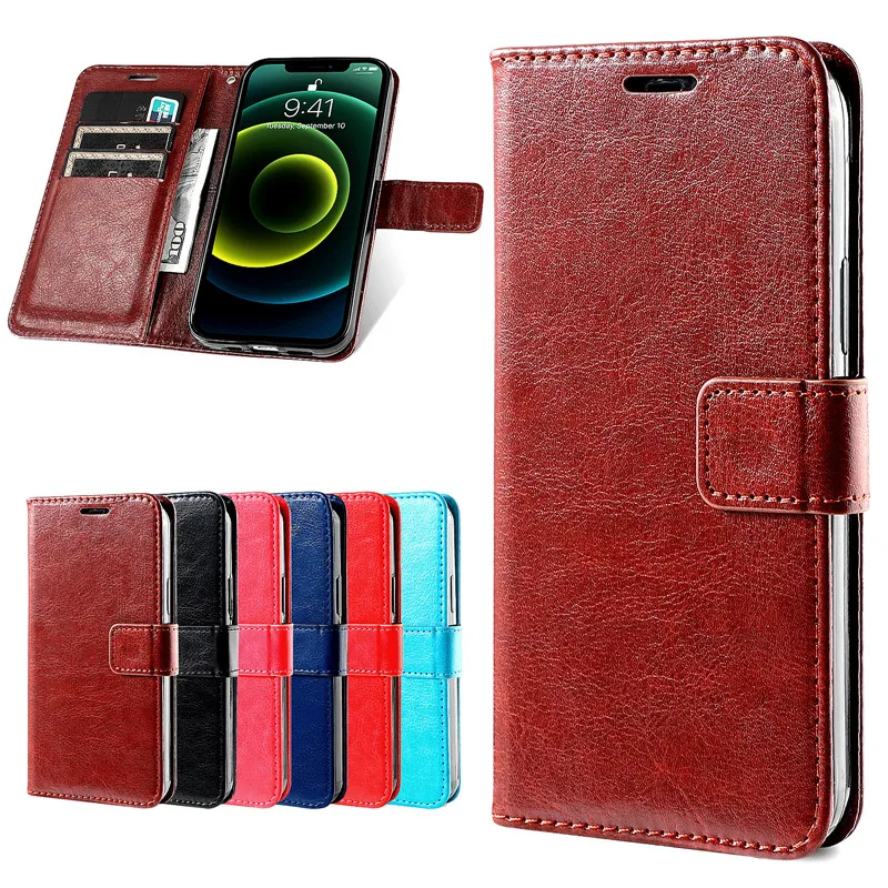 Tienerjaren Beweren Componist Leather Flip Phone Case | Leather Huawei Honor | Leather Wallet Cover -  Luxury Leather - Aliexpress