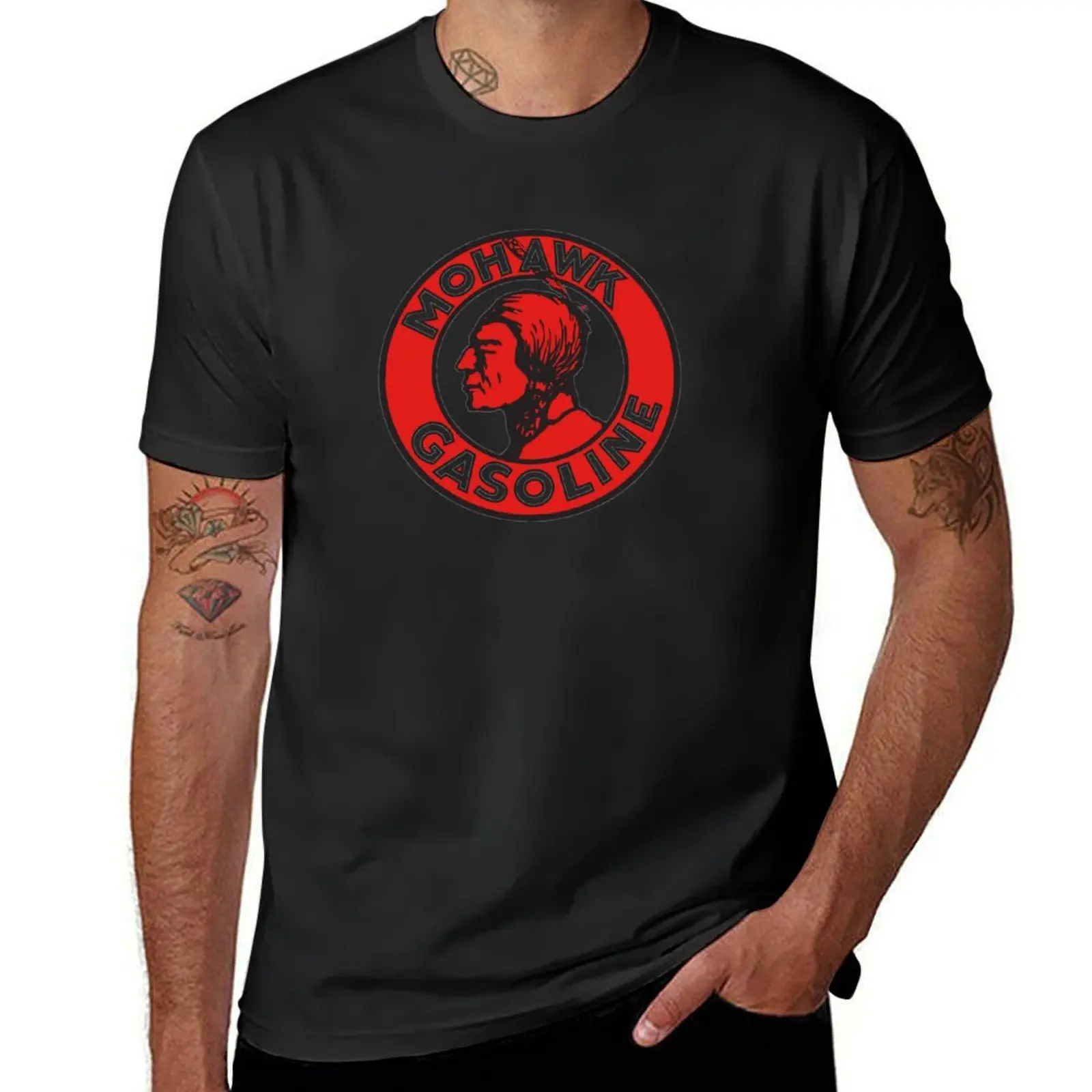 

Mohawk Gasoline - Full service T-Shirt tops blanks oversizeds T-shirt men