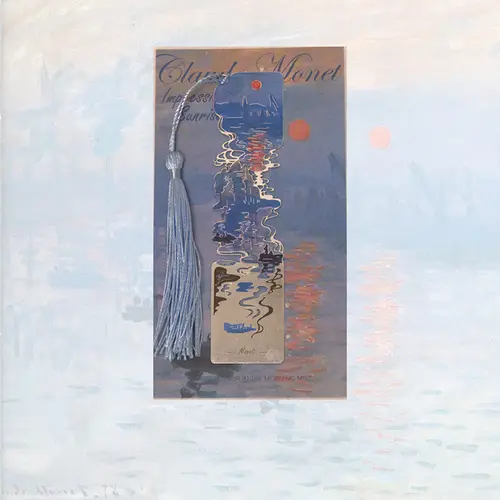 Aesthetic Book Page Clip Floral Painting Metal Bookmark Hollow Metal Book Accessories Student Reading Mark Stationery Gifts - Image 7