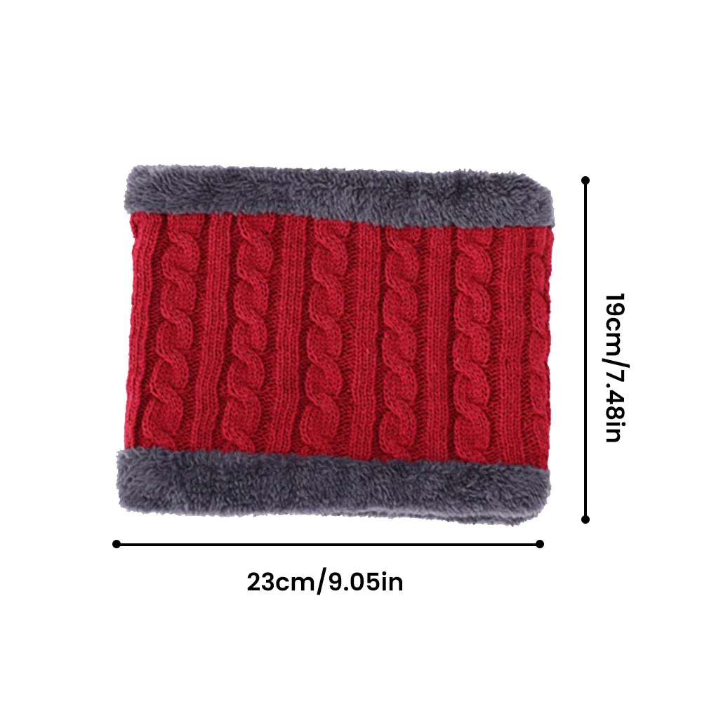 Рисунок 6 - Зимний теплый вязаный шарф на флисовой подкладке