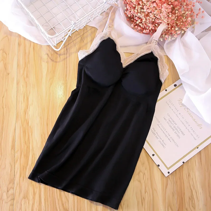 Breast-feeding vest jacket for pregnant women breast-feeding clothes postpartum general out bottoming shirt nursing bra 2