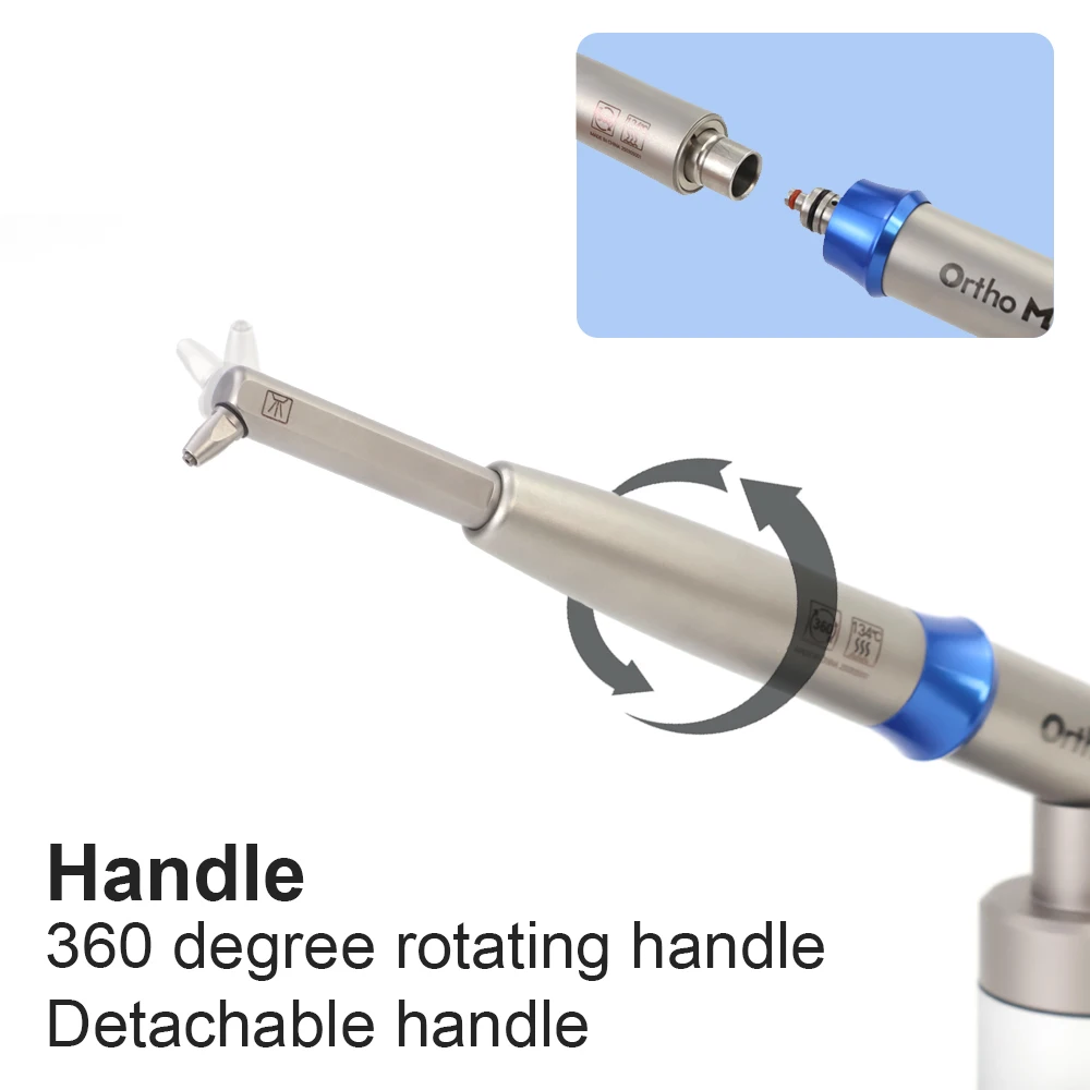 Dental 2in1 Aluminiumoxid-Sandstrahler Passend für KV-Kupplung Air Abrasion Master Ortho MicroBlaster mit Wasserspray