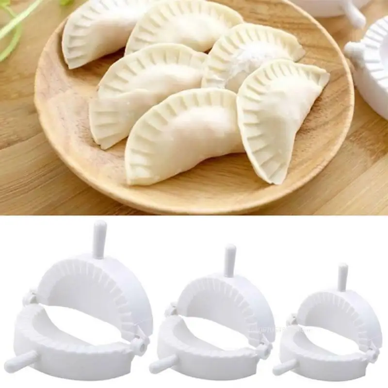 Dumpling Maker Tool S/M/L Dumpling Maker Dumpling Tool Dough Press Mold Meat Pie Cutter Ravioli Calzones Empanada Kitchen Accessories