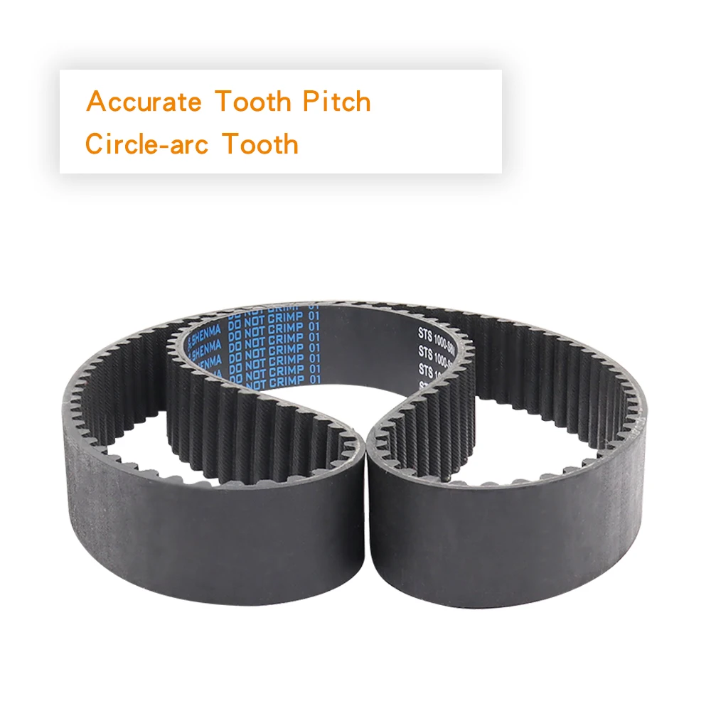 BUYISI 110XL031 55 Teeth Rubber Timing Belt 8mm / 10mm For Sander Black Decker 429964 3 10mm - View #12