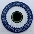 Blue White