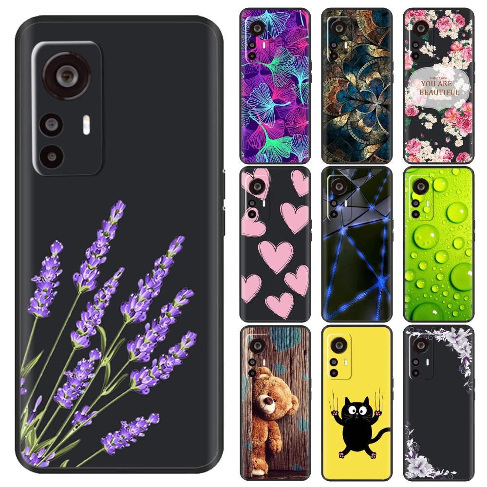 

Silicone Cover For Xiaomi 12T Pro Case Soft shockproof Bumper Coque For Xiaomi Mi12T Mi 12T 12 T Pro Redmi K50 Ultra Cases Cover