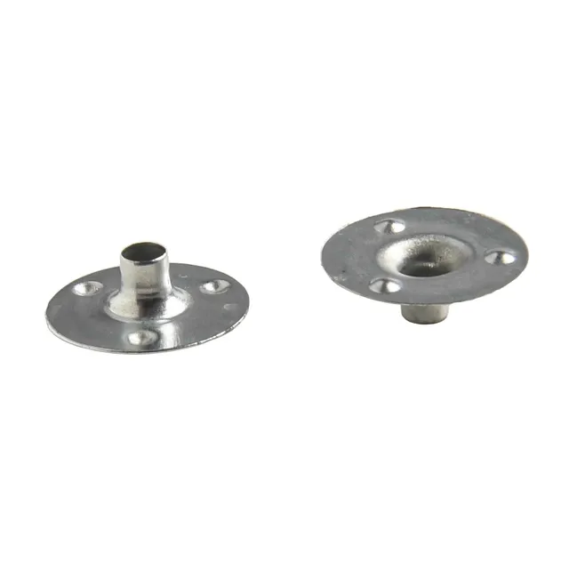 500PCS Candlewick Base Round Iron Sheet Convenient Wicks Holder Candle Wicks Sustainer Tab For Birthday Anniversary Candle DIY 5