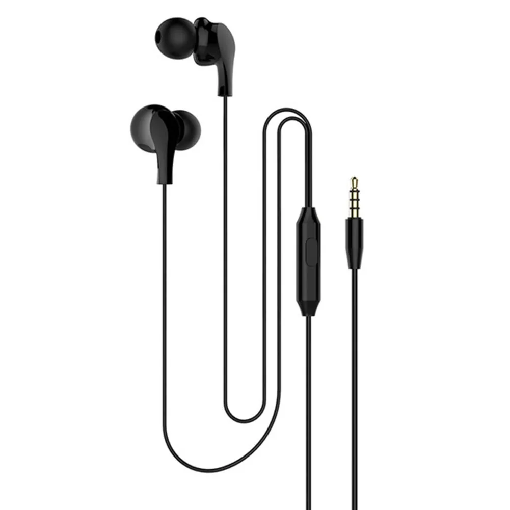 

In-Ear Wired Headphone Stereo Bass Headphone Headset Heavy Bass Stereo Earphones Earbuds Noise Isolating Tang