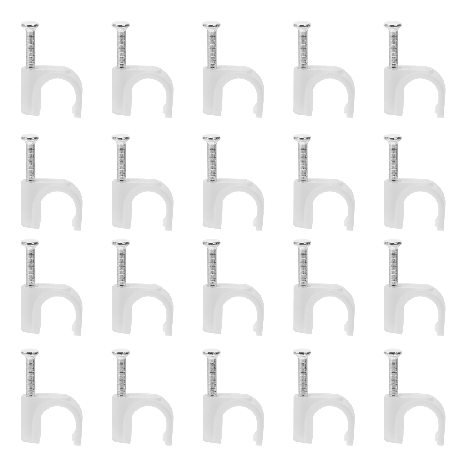 

300 Pcs Speaker Cable Clamp Wall Clips Cord Organizer Ethernet Holder Tacks Wire