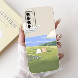 Cute Panda Rabbit Soft Silicone Shockproof Phone Case for Huawei P Smart 2021 (55)