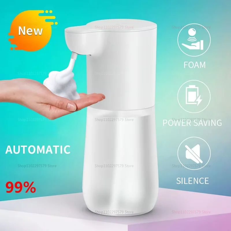 Automatic Touchless Soap Dispenser 350/600ml Infrared Bathroom Hand Wash Liquid Soap Dispenser for Kitchen Office Pub