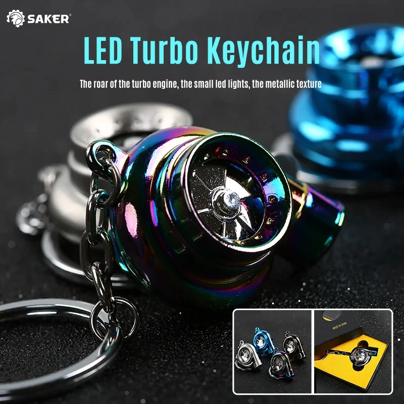 

Брелок SAKER LED TURBO