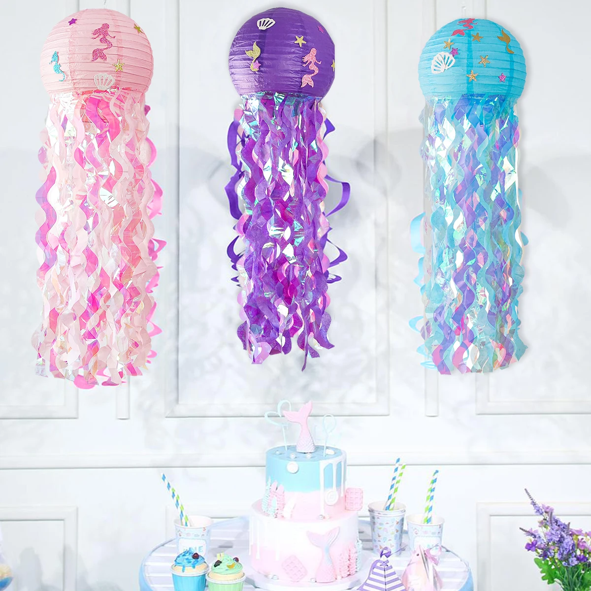 Party Supplies Mermaid Themed Birthday Party Decoration